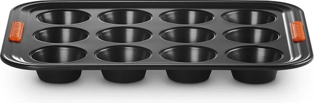 Le Creuset Pâtiliss Bakvorm 12 Muffins - Zwart