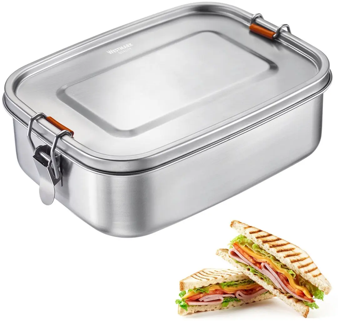 Westmark Viva Maxi Lunchbox 1500ml - Zilver