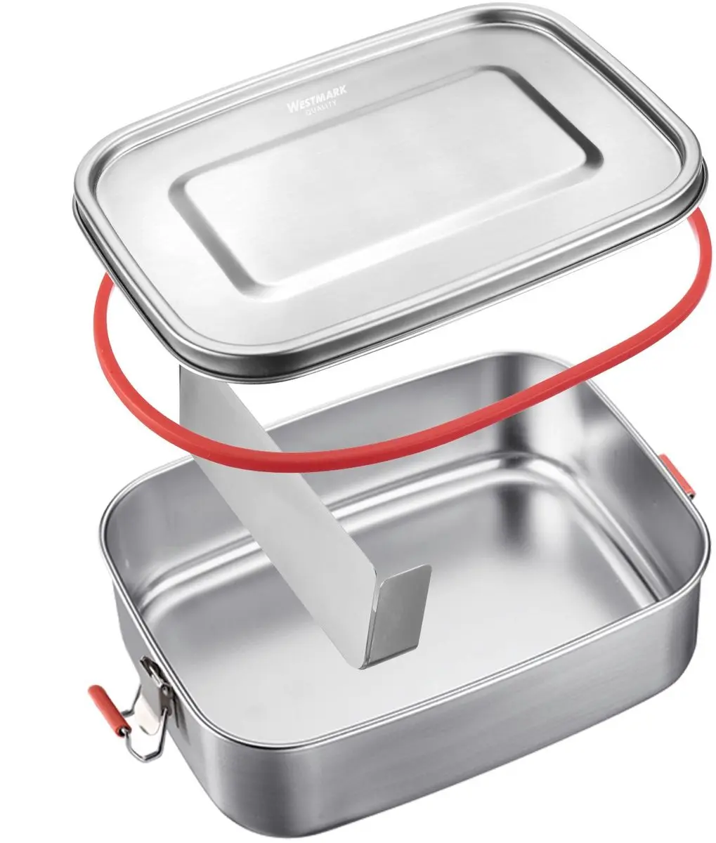 Westmark Viva Maxi Lunchbox 1500ml - Zilver