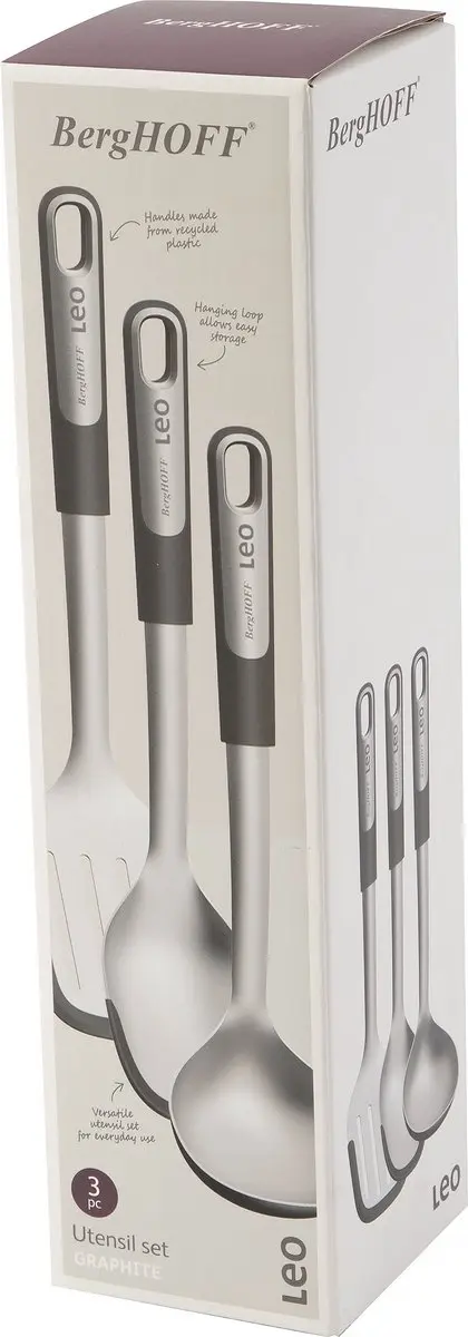 BergHOFF LEO Keukenhulp Set 3-delig - Metaal