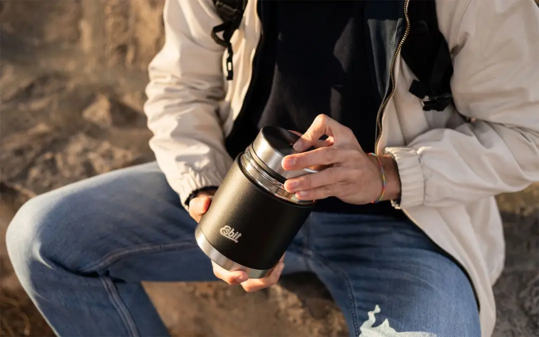Esbit Sculptor Thermos Voedselcontainer 750ml - Zwart