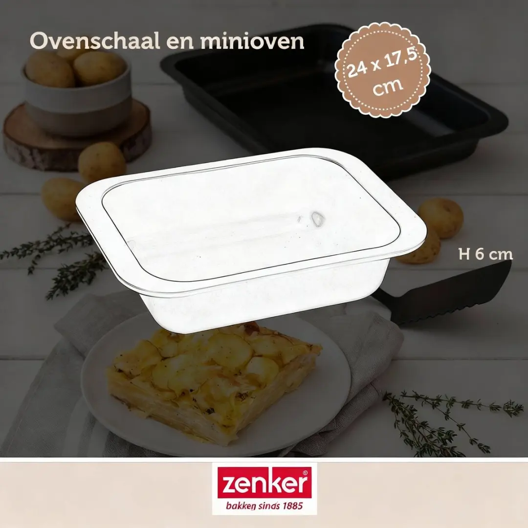 Zenker Special Cooking 7280 Ovenschaal 200ml - Zwart