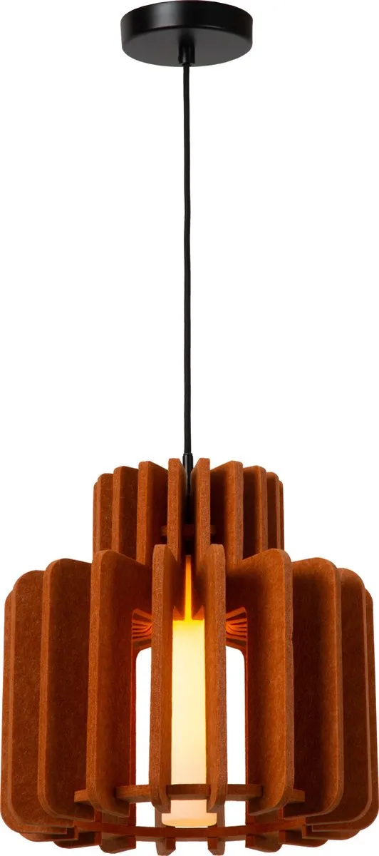 Lucide Rollo Hanglamp E27 Terracotta