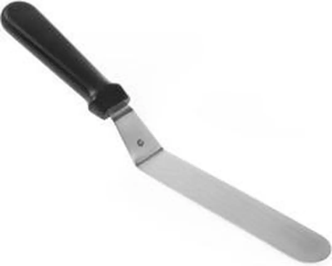 HENDI Paletmes Flexibel Offset Blad 220mm - Zwart