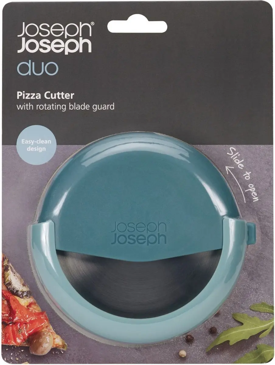 Joseph Joseph Pizzames Disc met Mesbeschermer - Blauw - afbeelding 6 van 6