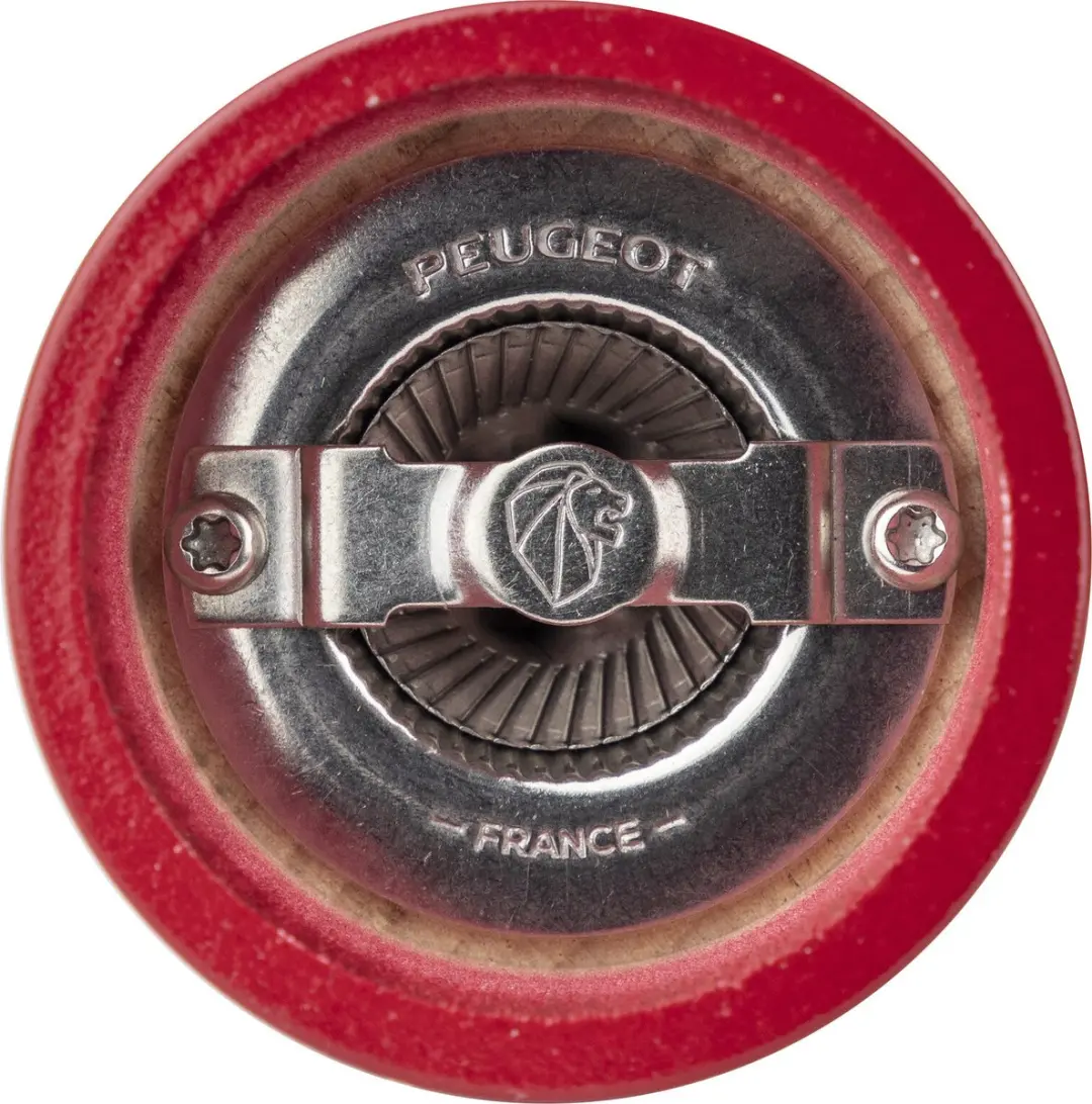 Peugeot Bistro Zoutmolen 10cm - Rood - Pefc-hout
