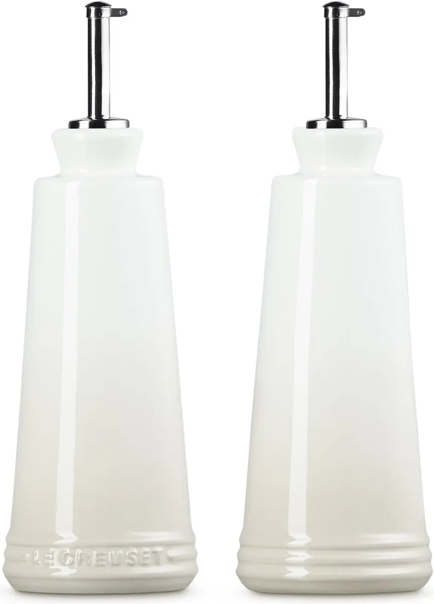 Le Creuset Olie- en Azijnset Meringue 20x9cm - 0,3l - Wit
