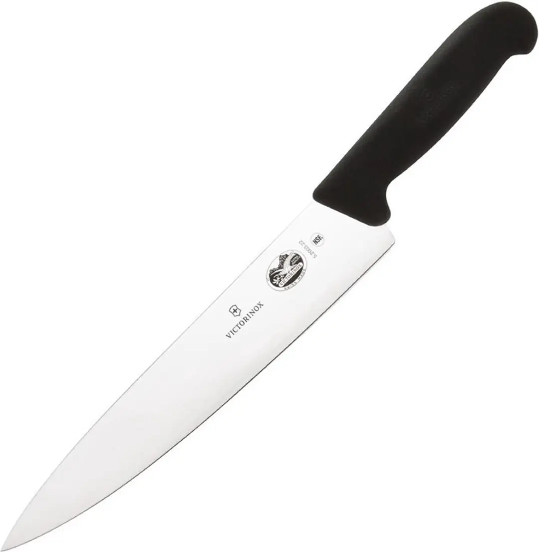 Victorinox Koksmes Fibrox 22cm - Zwart