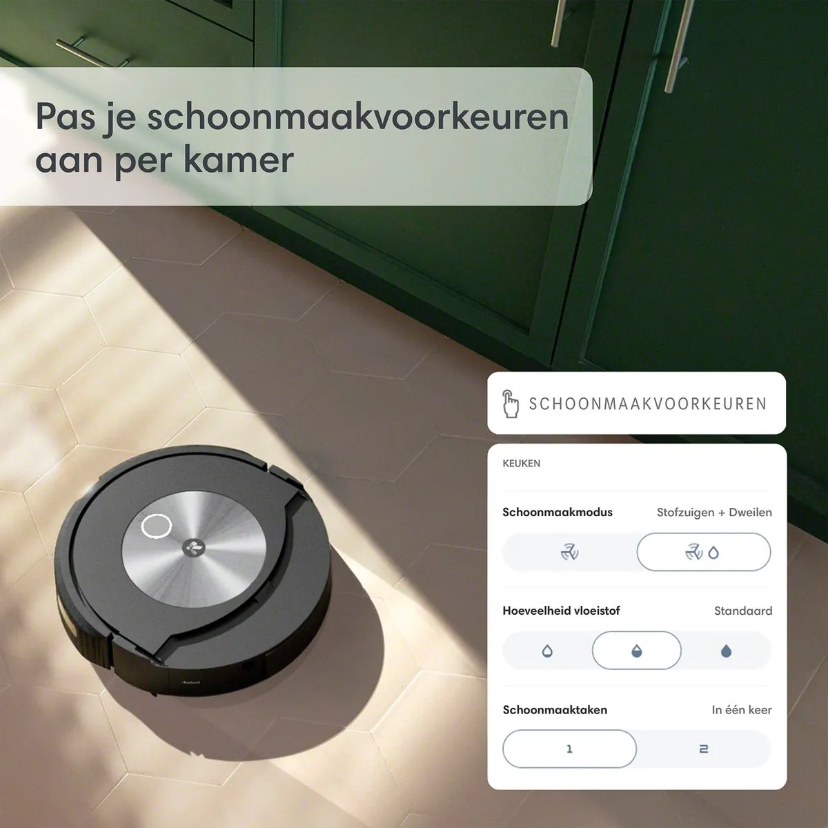 iRobot Roomba Combo j7 c7158 Robotstofzuiger & Dweilrobot - Zwart - afbeelding 6 van 6