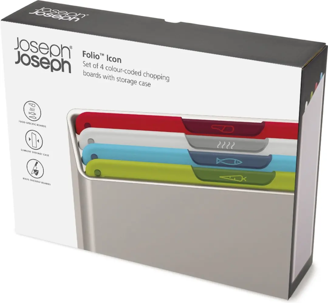Joseph Joseph Folio Snijplankenset 4-delig - Multikleur - afbeelding 6 van 6