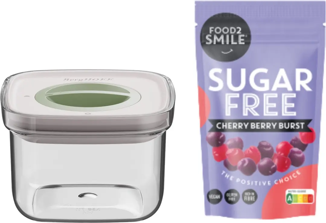 BergHOFF Food2Smile Smart Seal 0.4L Cherry Berry Burst