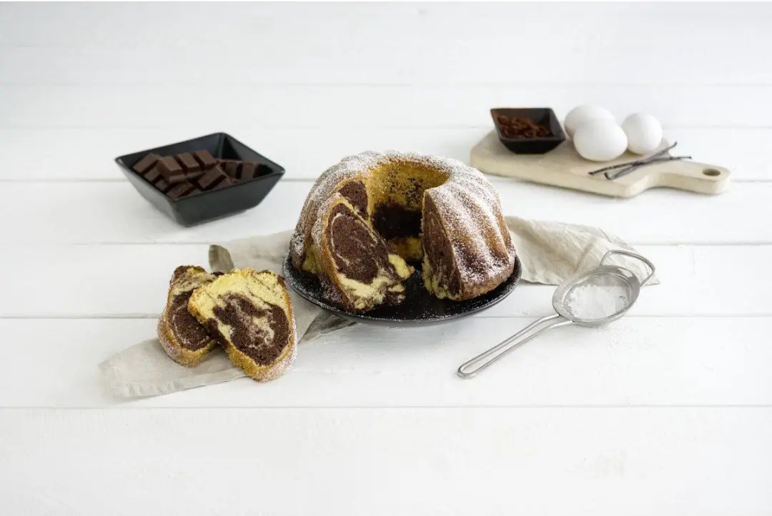 Zenker Black Metallic Kouglof- en Savarinvorm - 25cm & 28cm