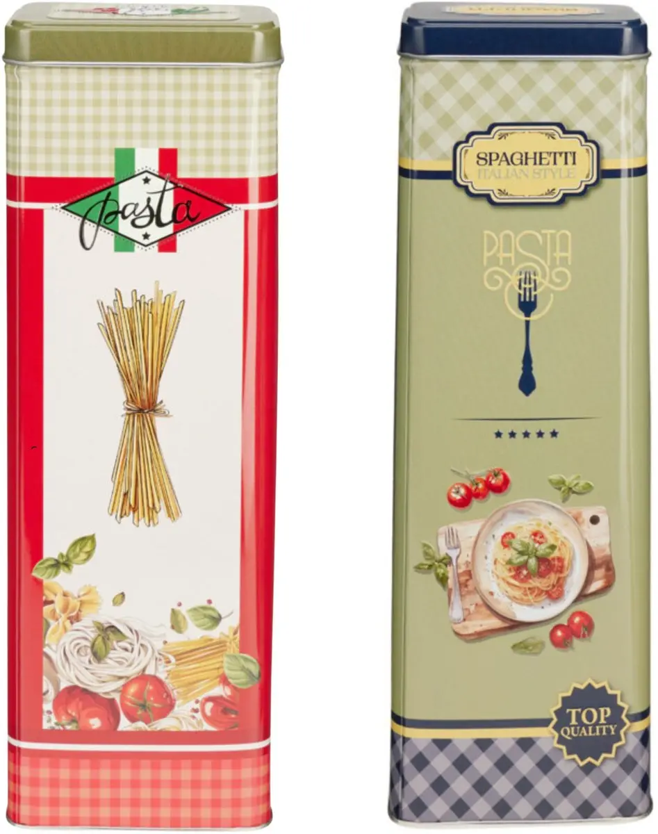 Excellent Houseware Nostalgia Pasta Bewaarblik