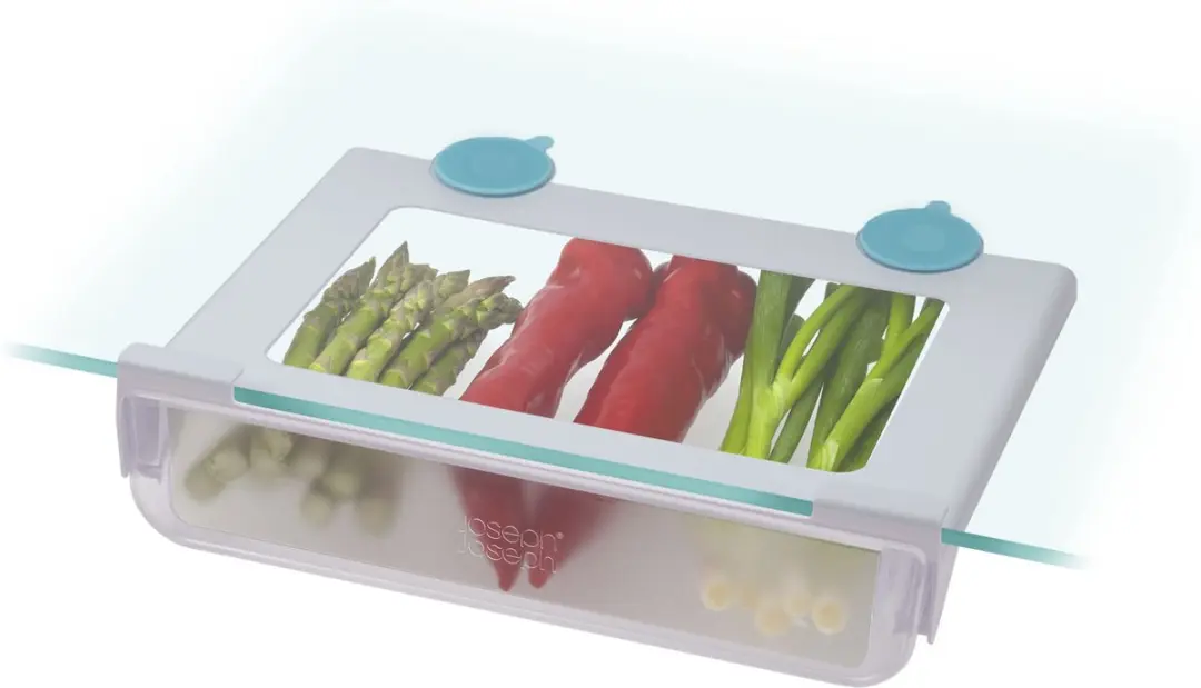 Joseph Joseph Fridgestore Hangende Koelkastorganizer - 1cm Plankdikte - Wit