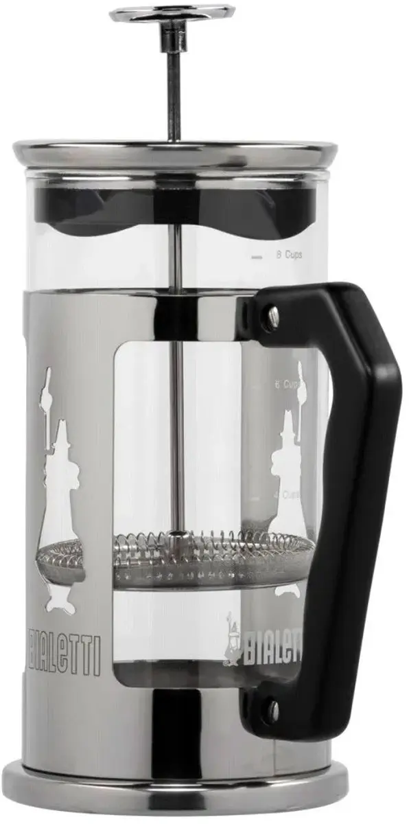 Bialetti Preziosa Cafetière 1L - Transparant
