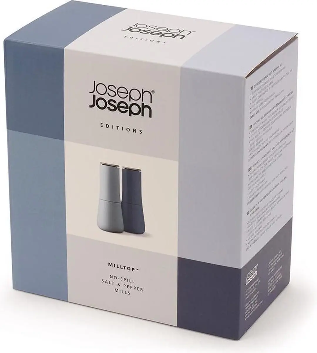 Joseph Joseph Edition Sky Peper- en Zoutstel 17cm - Blauw - 2-delig
