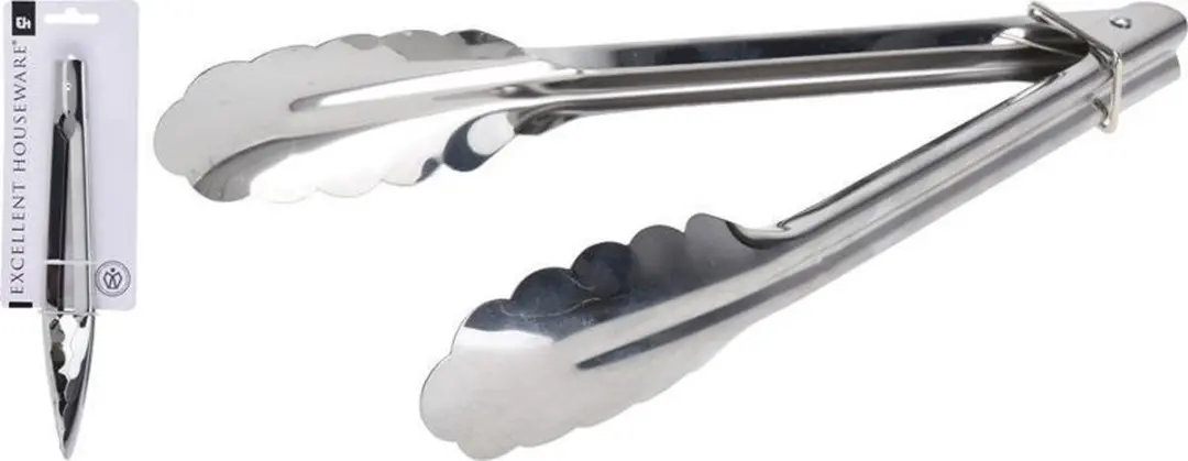Excellent Houseware Stalen Keukentang 22,5cm - Zilver