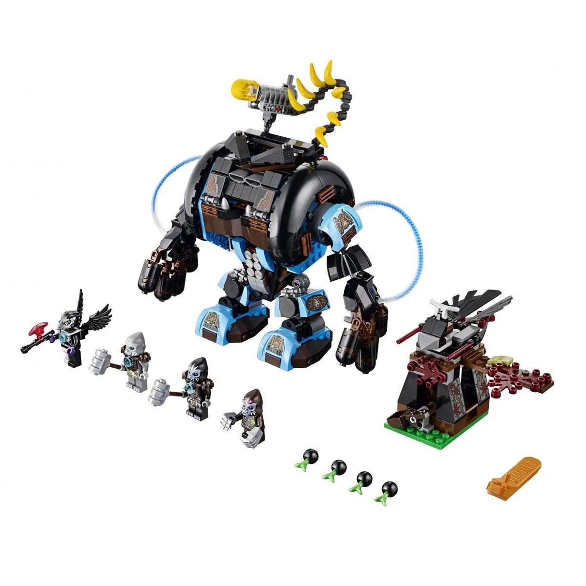 LEGO Chima Gorzans Gorilla Striker 70008 - 505 Stukken - Multikleur