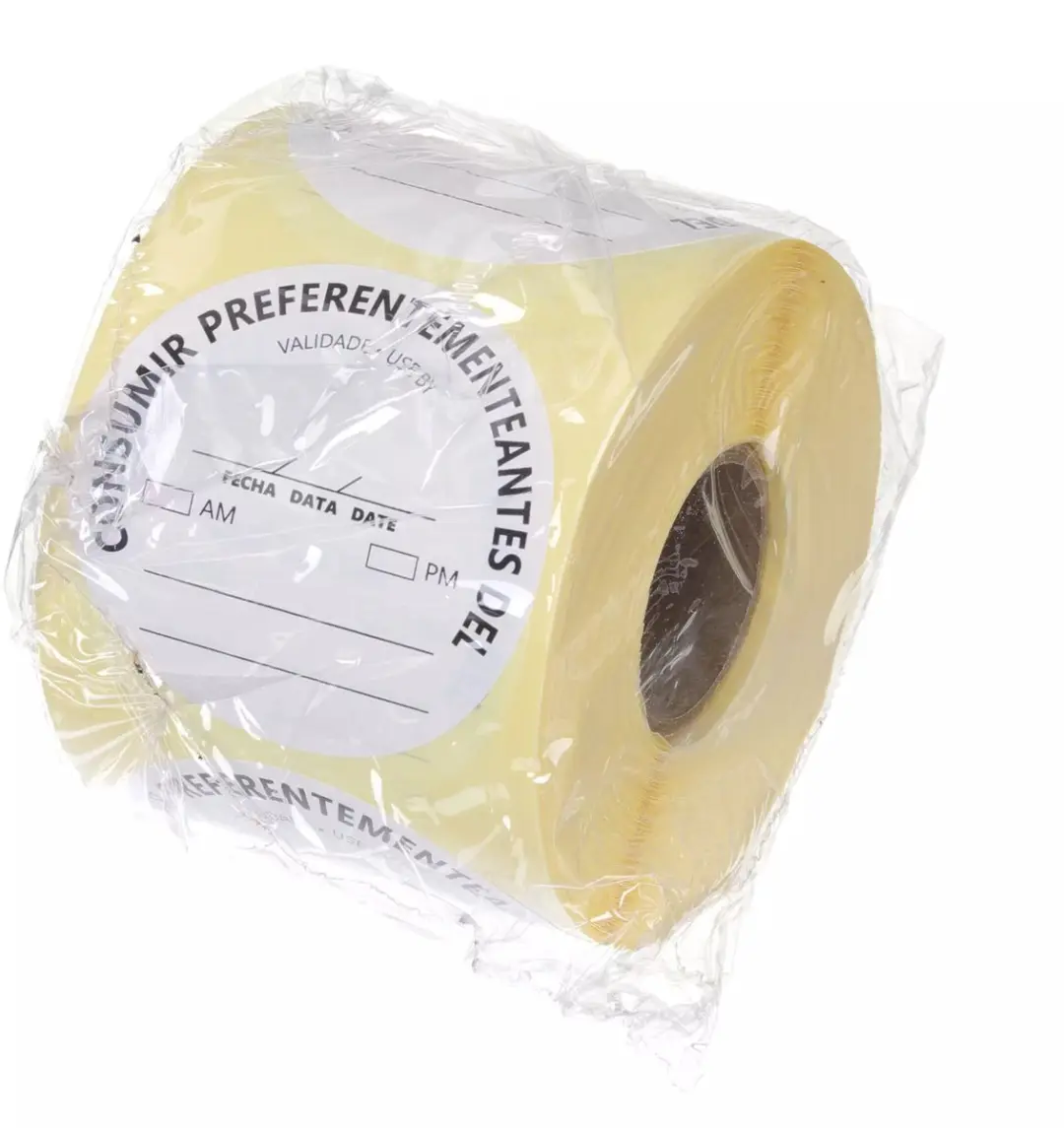HENDI Voedselveiligheidsstickers 500 Stuks - 50mm - Wit