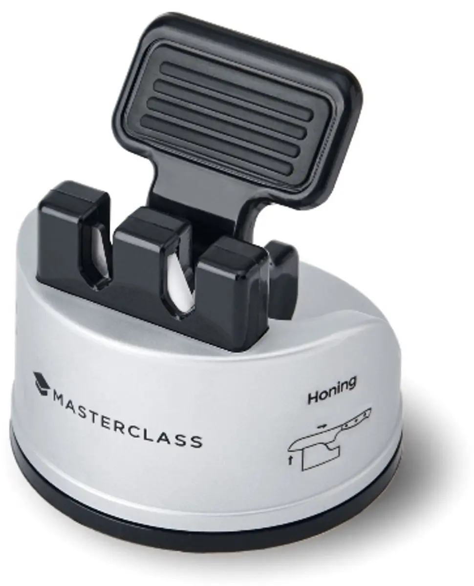 MasterClass Smart Sharp Dual Messenslijper - Keramisch/Kartel - Grijs