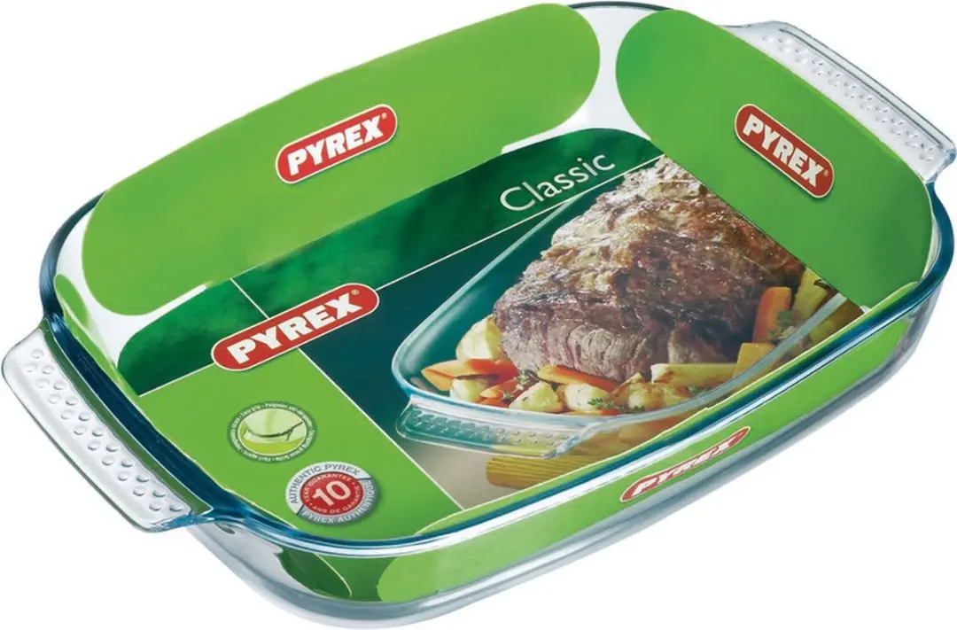 PYREX Rechthoekige Ovenschaal 3,8L - 2 Stuks