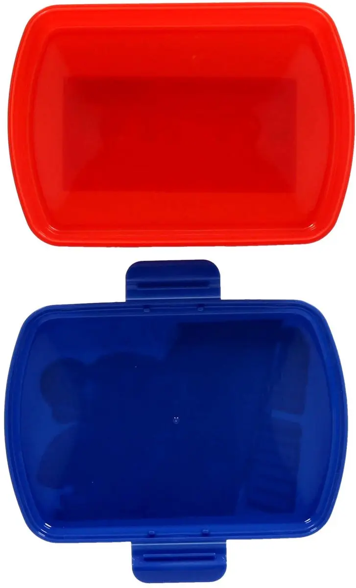Marvel Spider-Man Broodtrommel - 1,5L - Rood/Blauw