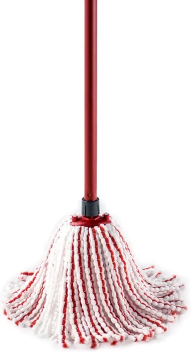 Vileda SuperMocio Microfiber&Power Vervanging - Rood/Wit