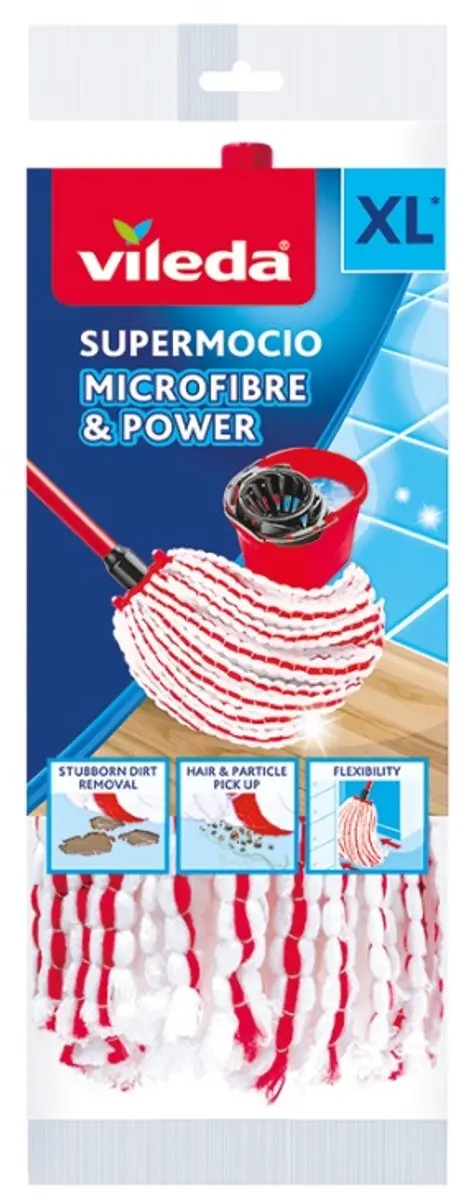 Vileda SuperMocio Microfiber&Power Vervanging