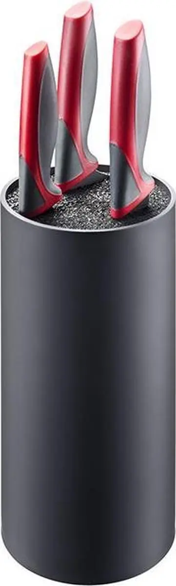 Westmark Messenblok Rond 11cm - Zwart