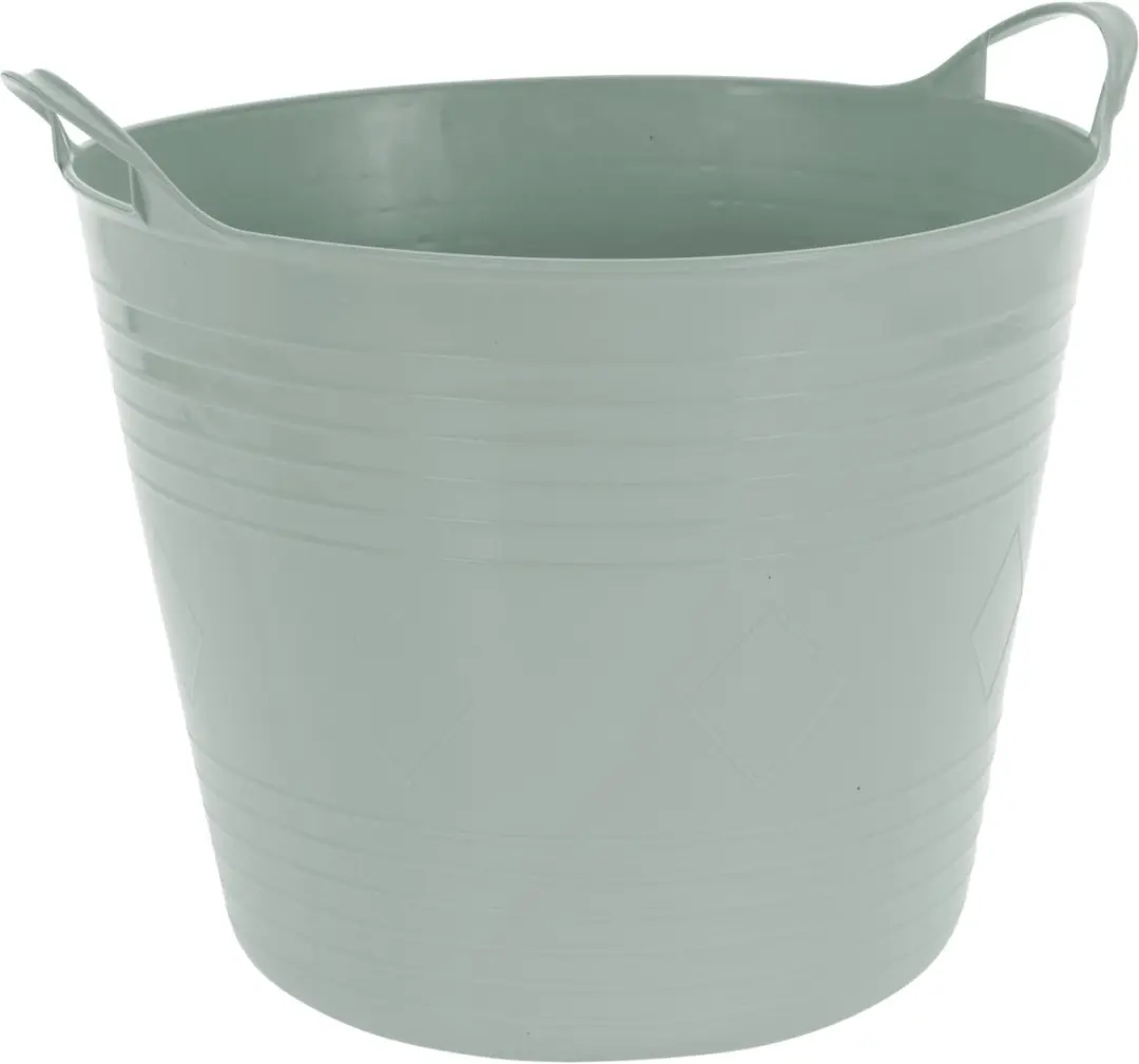 Excellent Houseware Flexibele Wasmand 27L - 3 Stuks - Pistache Groen