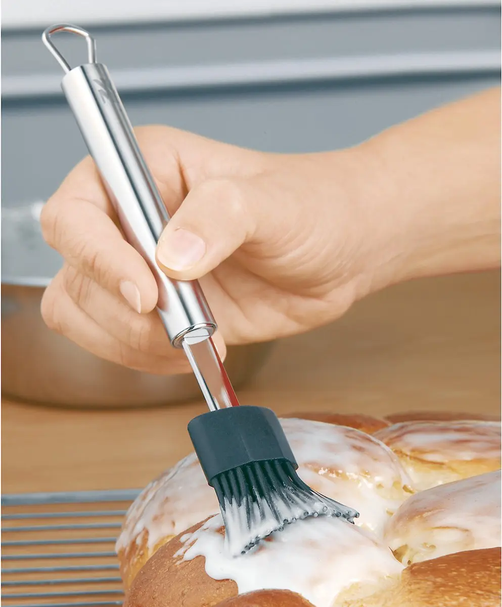 WMF Profi Plus Bakpenseel - Siliconen/RVS - Hittebestendig