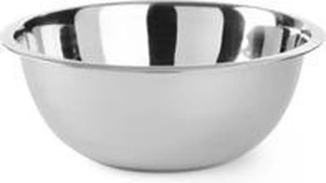 HENDI Beslagkom 1,4L - Roestvrij staal - Ø197x68mm