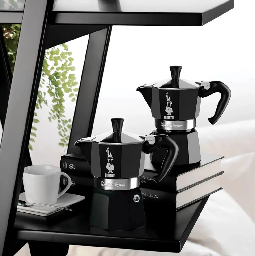 Bialetti Moka Express 1 Kop - Zwart
