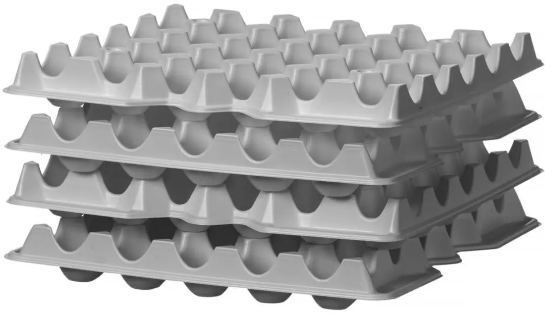 HENDI 870792 Set Eierbakken 120 Stuks - 4-delig Wit