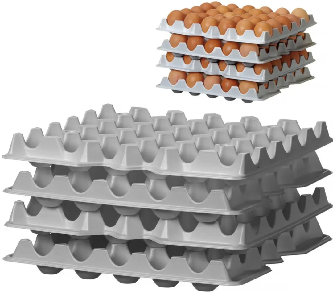 HENDI 870792 Set Eierbakken 120 Stuks - 4-delig Wit