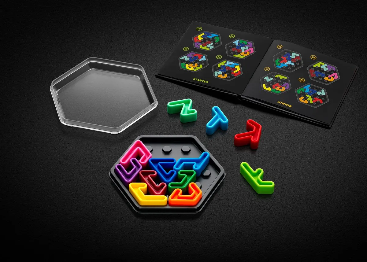 SmartGames IQ Hexagon Deluxe SG 314 - 120 Opdrachten - afbeelding 6 van 6