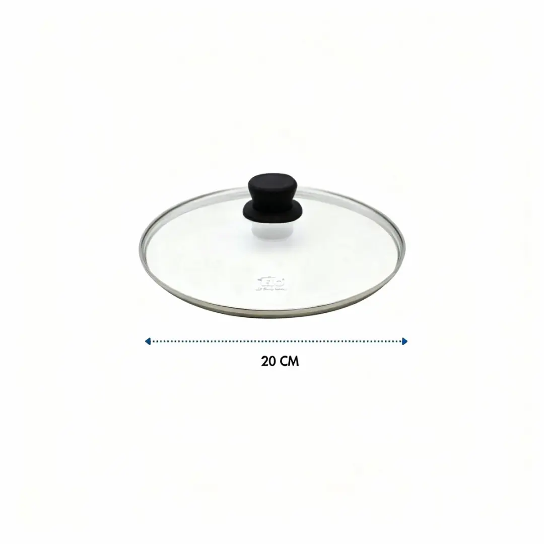 Fackelmann Glazen Deksel Elo 20cm - Transparant