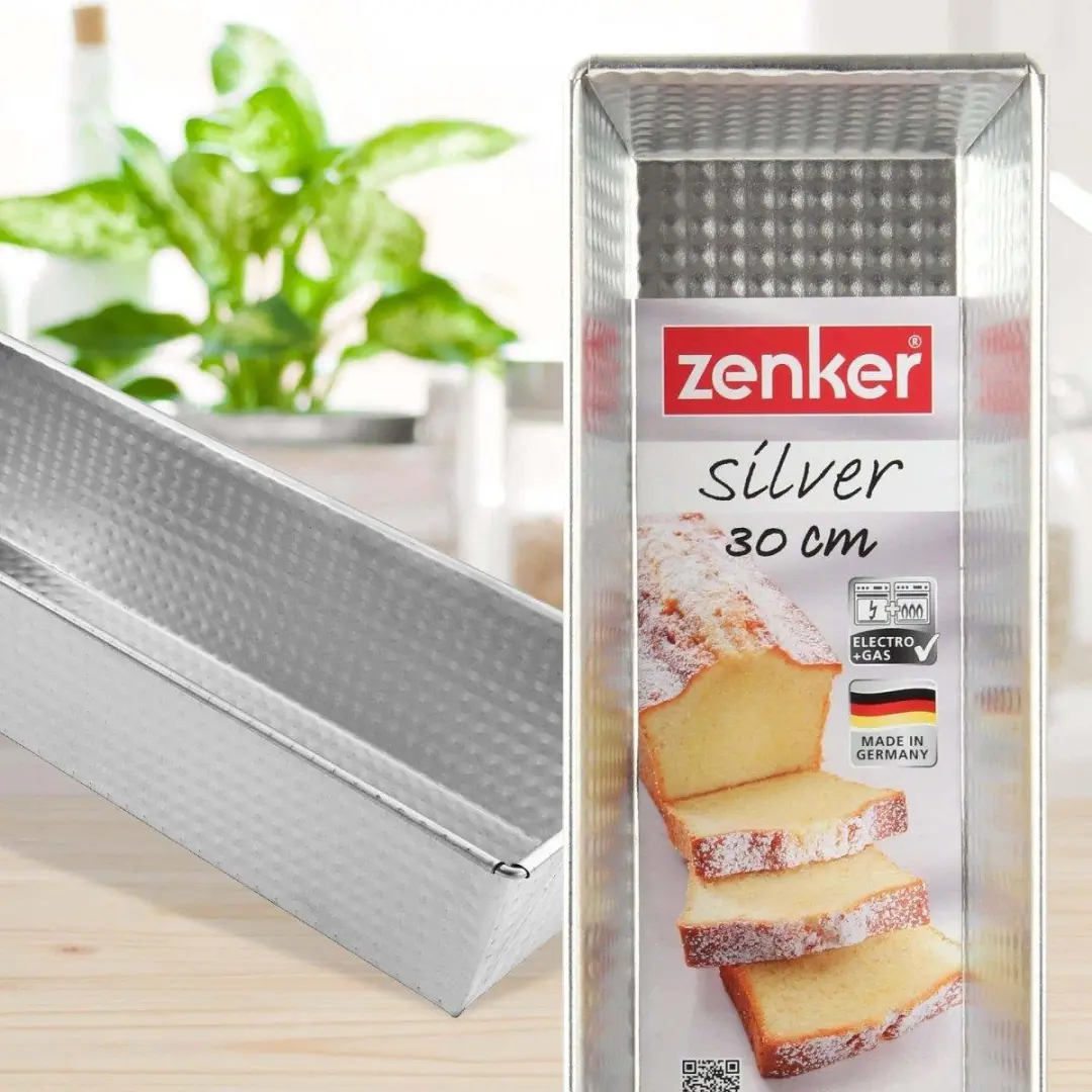 Zenker Silver Taartvormen Set 2x - 30x11,5cm