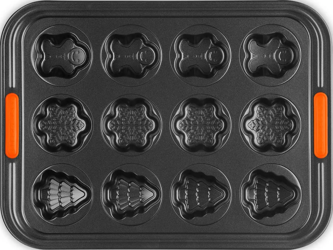 Le Creuset Bakvorm Kerstcakejes 12 Stuks
