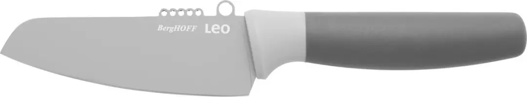 BergHOFF LEO Groentemes met zester - 11cm - Grijs