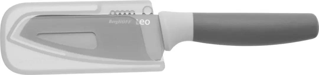 BergHOFF LEO Groentemes met zester - 11cm - Grijs