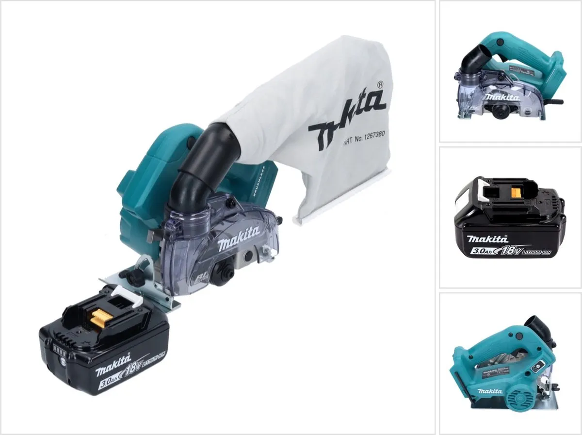 Makita DCC500F1 Diamantsnijder 125mm 18V