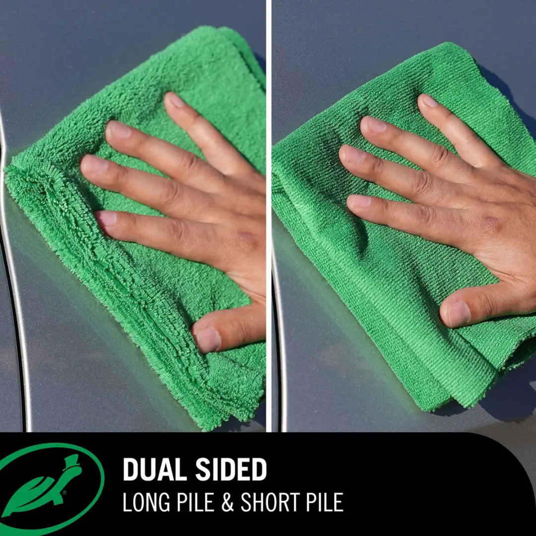 Turtle Wax Deluxe Microvezel Dual Action 40x40cm - Groen