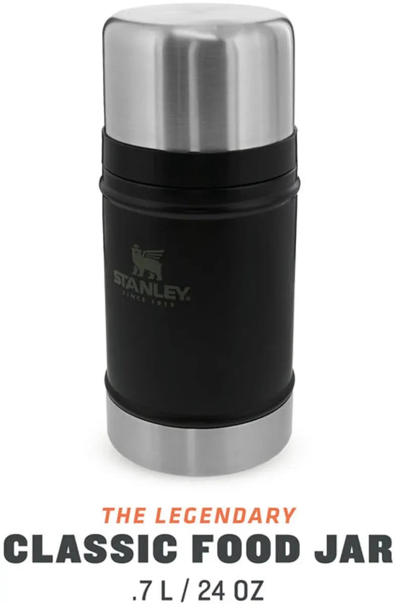 Stanley Classic Legendary Food Jar 0.7L - Matte Black