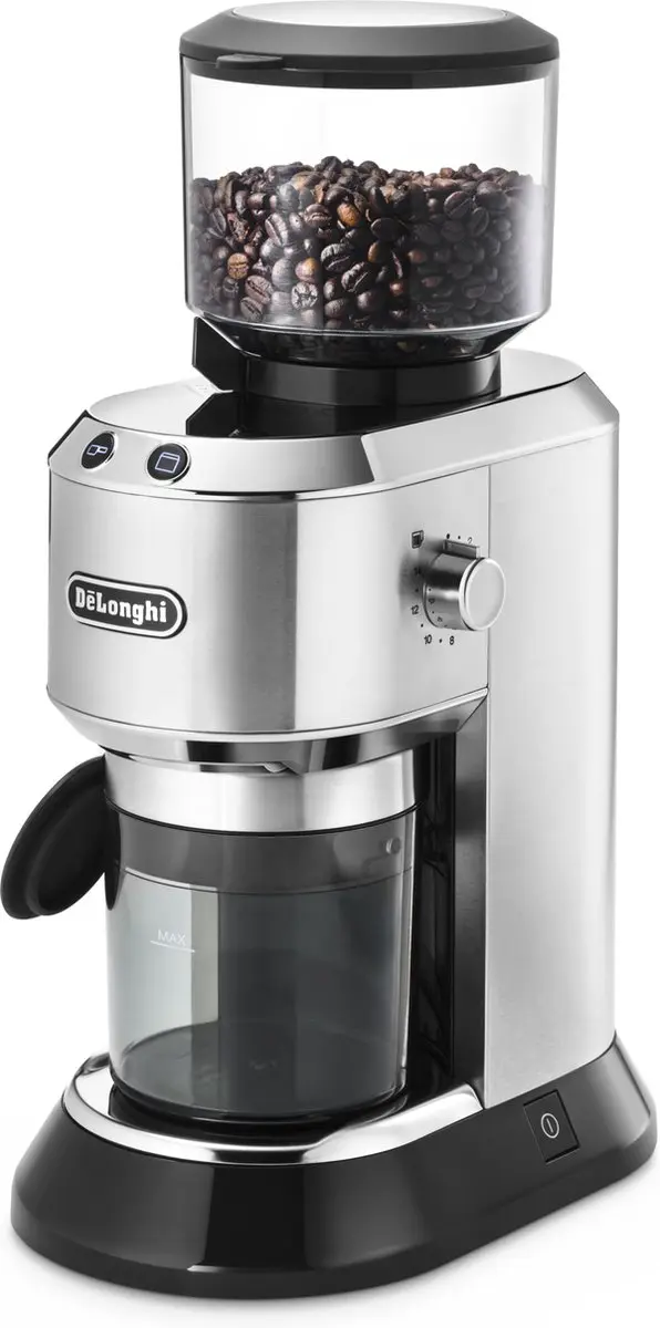 De’Longhi Dedica KG520.M Koffiemolen - 18 standen - 0,35L - Zilver