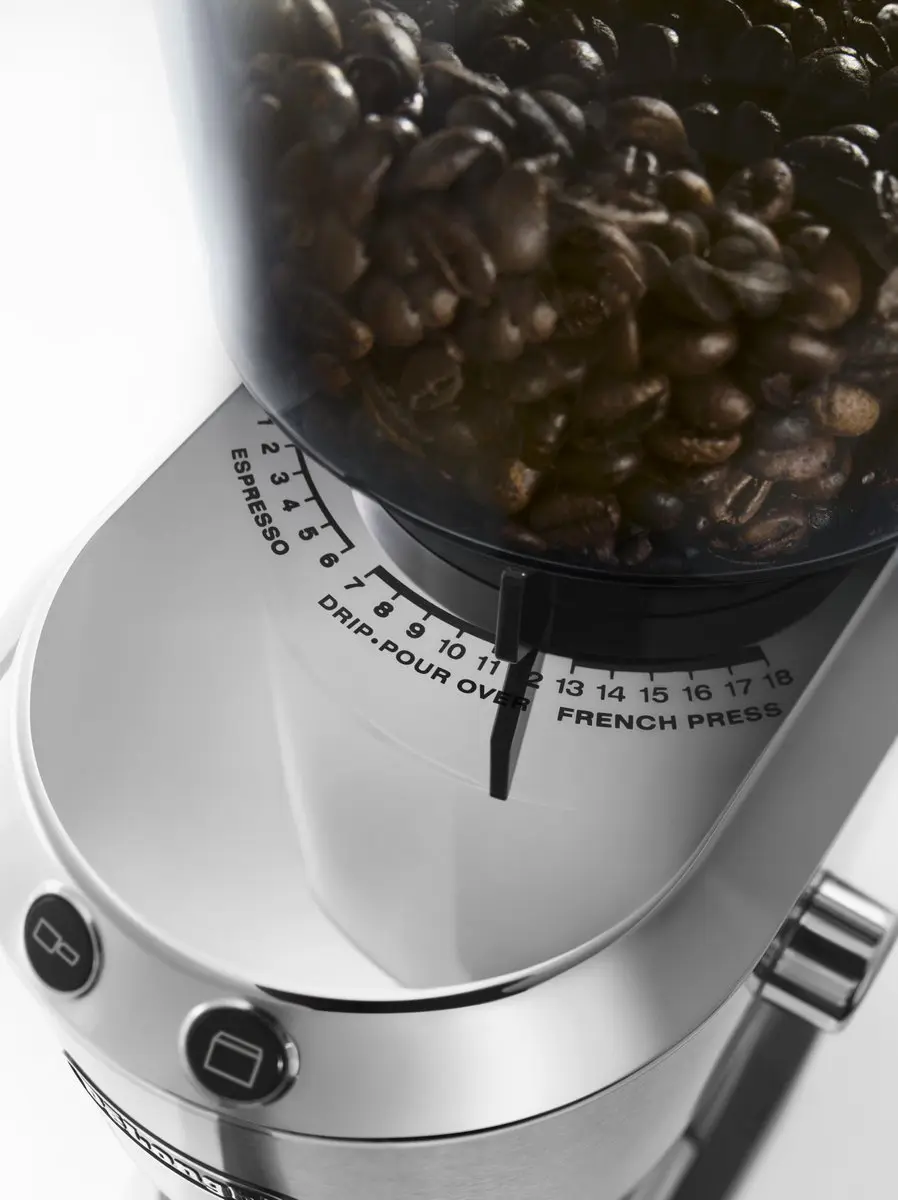 De’Longhi Dedica KG520.M Koffiemolen - 18 standen - 0,35L - Zilver