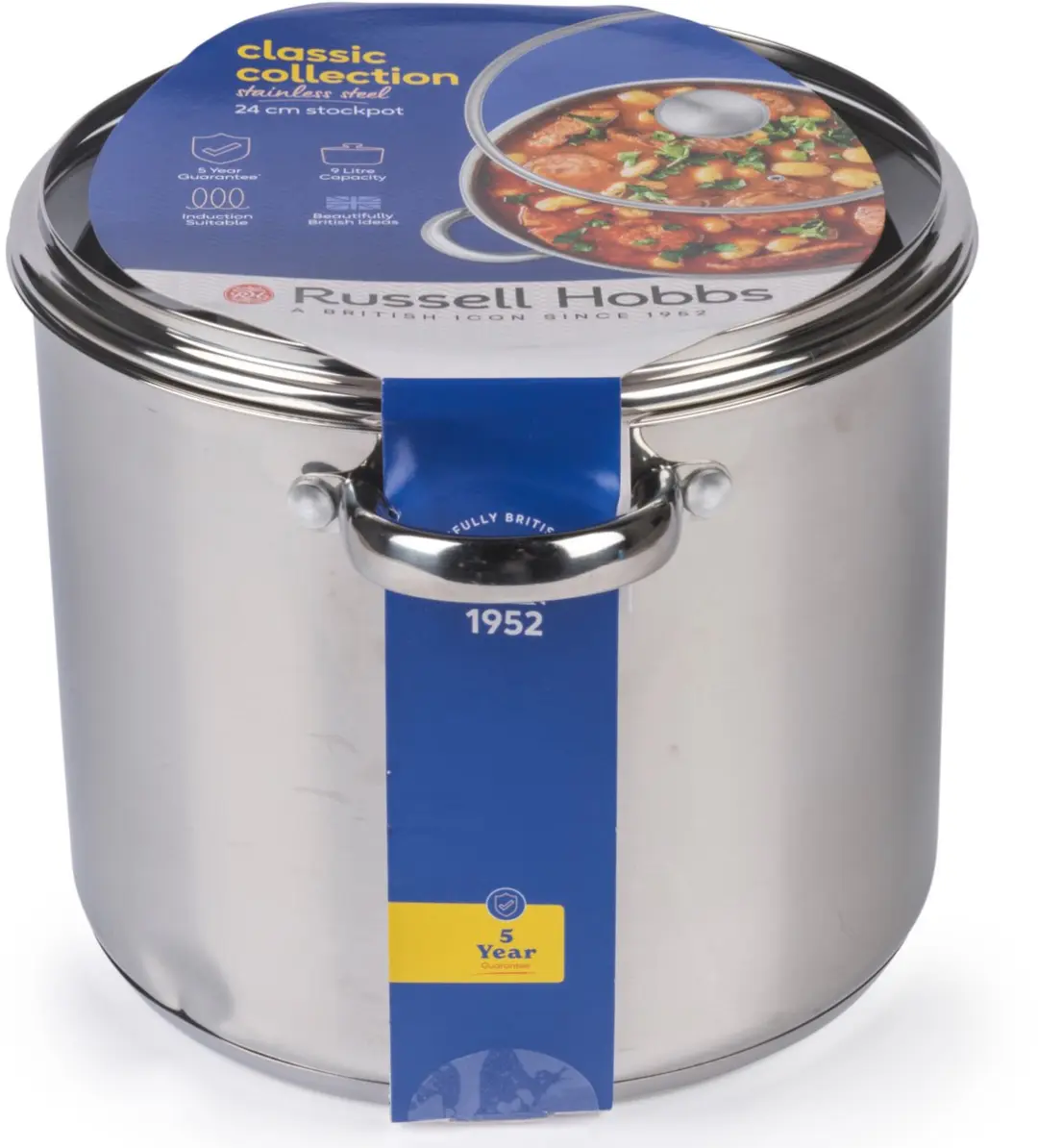 Russell Hobbs Classic Collection Kookpan 24cm - Roestvrij staal - afbeelding 6 van 6