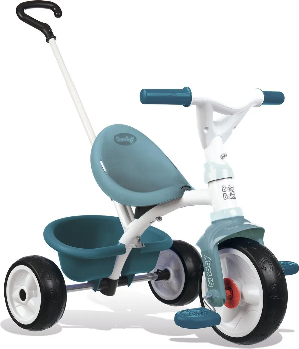 Smoby Be Move Blauw Driewieler - Duwstang