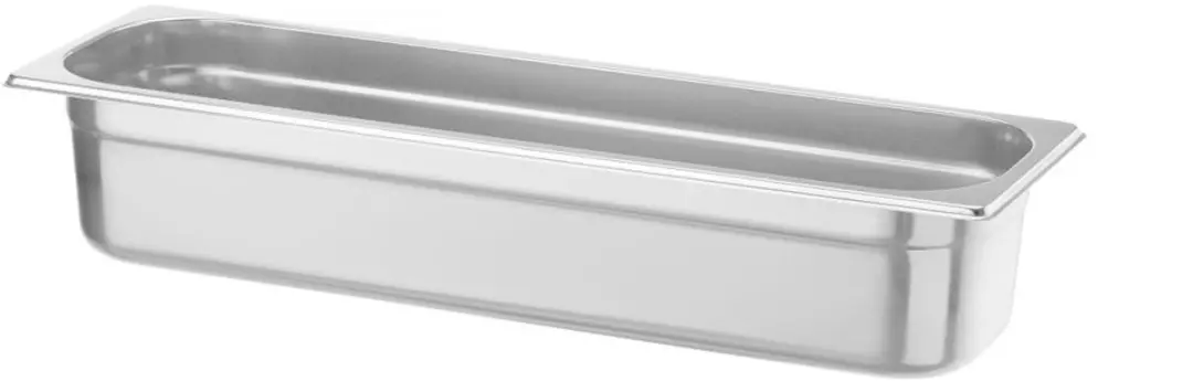 HENDI Gastronormbak 18/10 5,8L - 100mm - Zilver