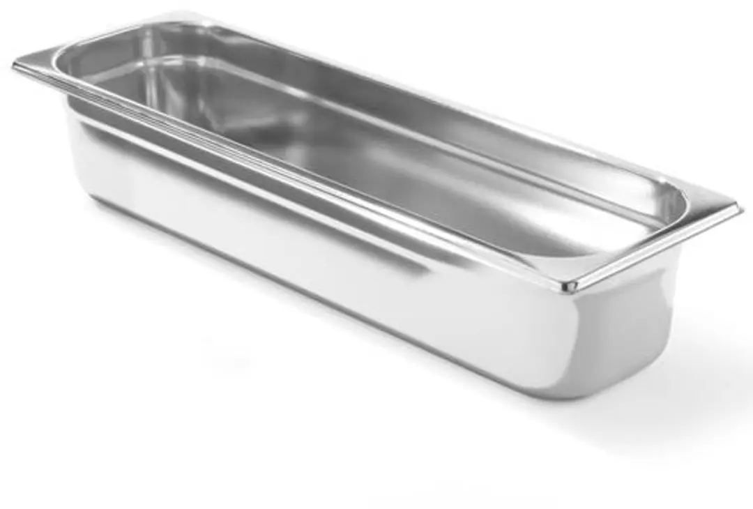 HENDI Gastronormbak 18/10 5,8L - 100mm - Zilver